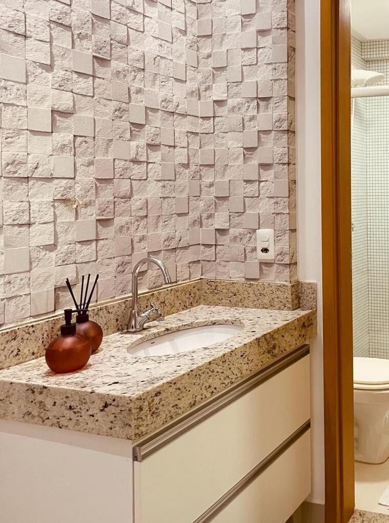 Апартаменты 2 Qts.| 4 Hosp. | Ao Lado Do Goiania Shopping Экстерьер фото