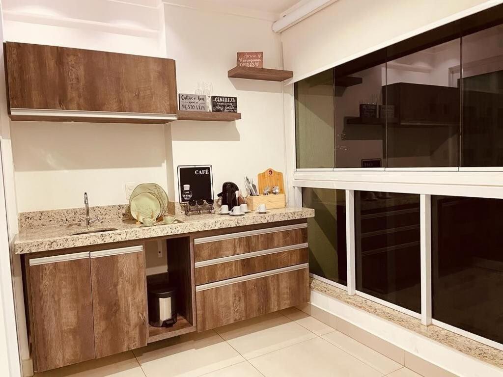 Апартаменты 2 Qts.| 4 Hosp. | Ao Lado Do Goiania Shopping Экстерьер фото