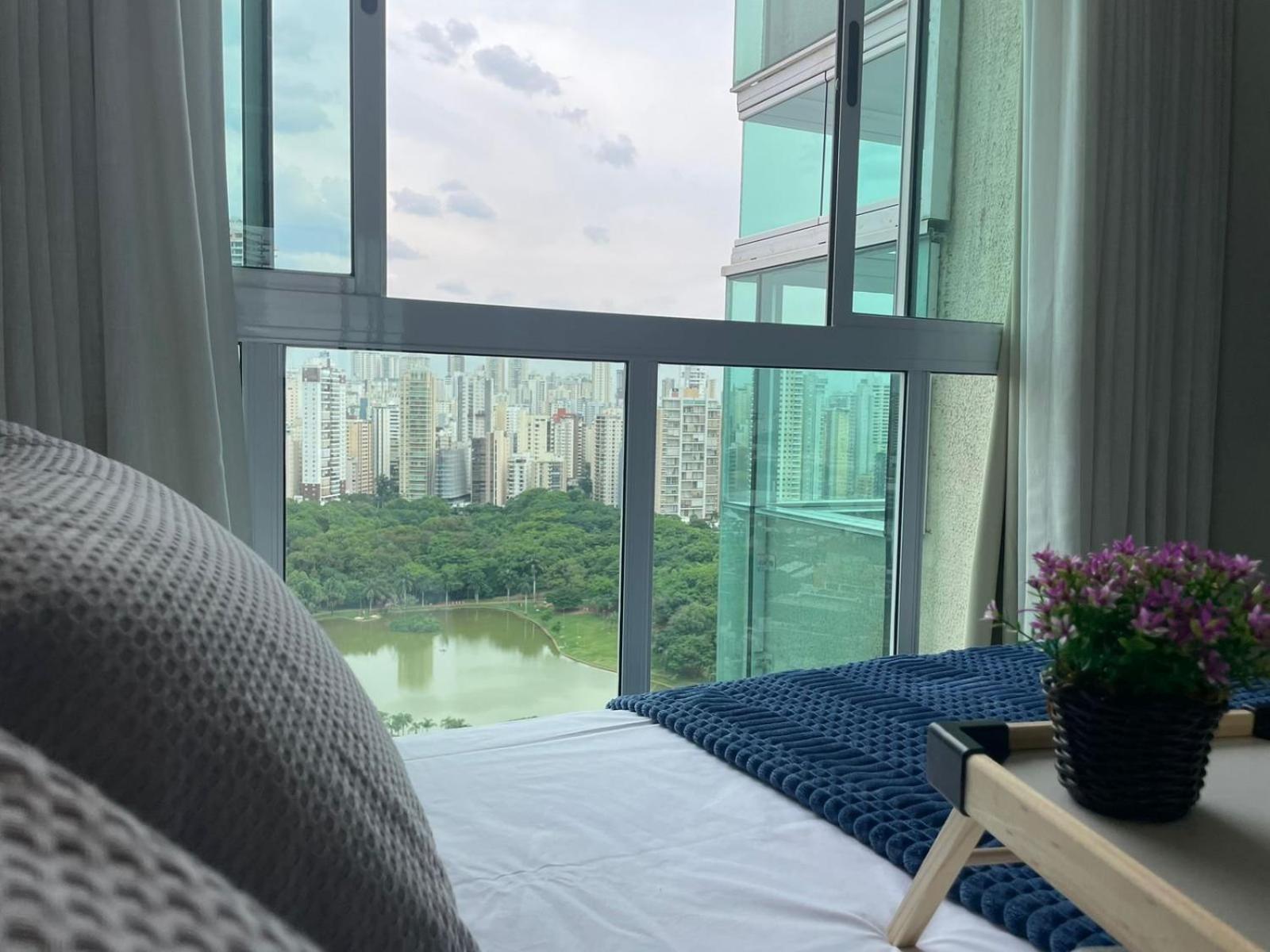 Апартаменты 2 Qts.| 4 Hosp. | Ao Lado Do Goiania Shopping Экстерьер фото